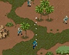 《Commando》遊戲螢幕截圖，展現在沙漠環境下戰鬥之中的兵士。