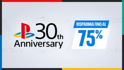 Sconti per il 30° anniversario PS Store