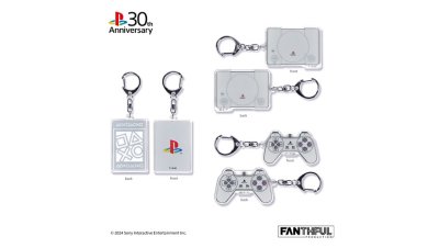 PlayStation 30周年アニバーサリー限定 アクリルキーチェーン 3種セット Gallery Image 2