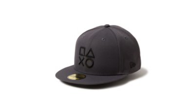 59FIFTY® PlayStation シェイプス ロゴ ダークグラファイト | PlayStation