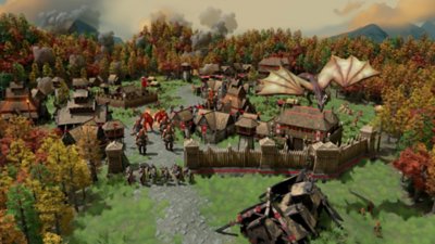 Gameplay screenshot from Age of Mythology: Retold
