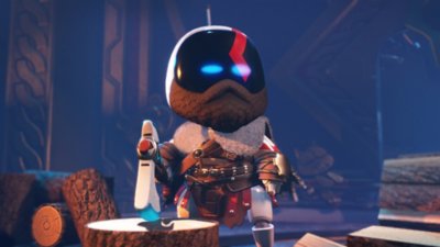 Istantanea della schermata di Astro Bot - Astro nei panni di Kratos