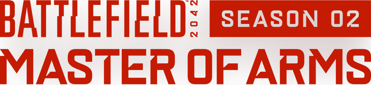 Logo fra sesong 2 av Battlefield 2042: «Master of Arms»
