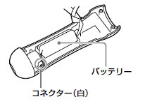 PS Move モーションコントローラーバッテリー取り外し手順2