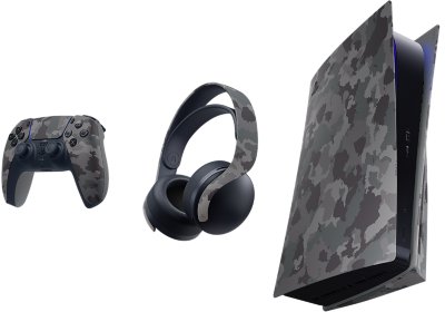 Colección de accesorios Camo gris para PS5