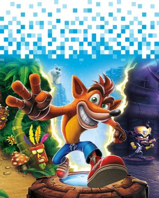 Ilustración principal de Crash Bandicoot: N. Sane Trilogy