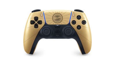 Playstation Ps5 007 First Light Dualsense Wireless Controller - Gold & Black - Image 9