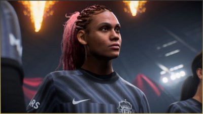 EA SPORTS FC 26 screenshot showing USA player Trinity Rodman