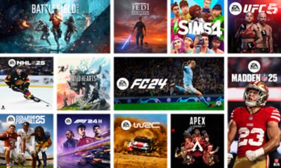 EA Play ゲームグリッド