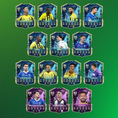 Artwork showing the Saudi Pro League team of the season