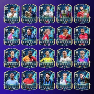 Image showing the EA Sports FC 25 Ultimate Team of the Season - Slide 1