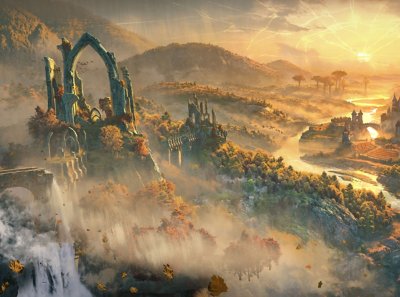 The Elder Scrolls Online: Gold Road – Illustration d'arrière-plan