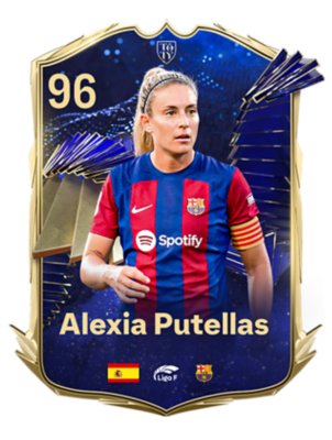 Image showing a TOTY player pick - Alexia Putellas