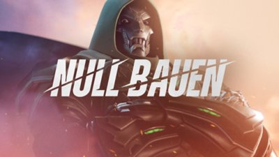 Key-Art zum „Null Bauen“-Modus, die eine Auswahl an Charakteren zeigt