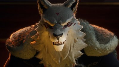 Fortnite Hoofdstuk 6, seizoen 2 - screenshot van een wolf-skin