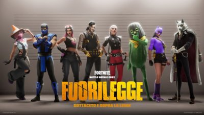 Fortnite Capitolo 6 Stagione 2 - Immagine della formazione del Pass battaglia