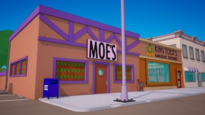 Fortnite Chapter 6 Season screenshot showing Moe's Tavern