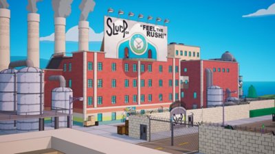 Fortnite Chapter 6 Season screenshot showing the Slurp Factory