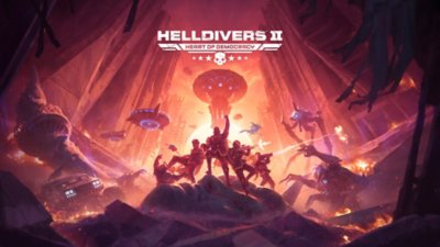 Helldivers 2 Heart of Democracy keyart
