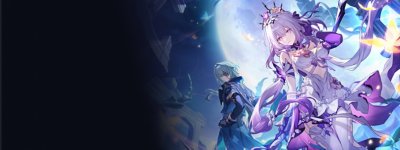 Imagen principal de la versión 3.2 de Honkai: Star Rail en la que aparecen dos personajes