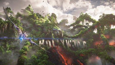 Horizon Forbidden West Burning Shores - placa de Hollywood
