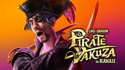 Goro Majima, Ex-Yakuza, in einem Piratenkostüm