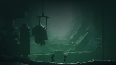 Hintergrundtextur aus Little Nightmares 3