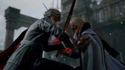 Lost Soul Aside video showing Kaser using the sword weapon in combat.