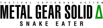 Texto del logo de Metal Gear Solid Delta: Snake Eater