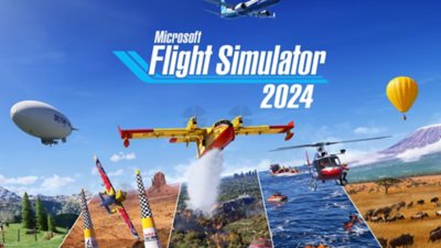 MSFT Flight Simulator Launch keyart
