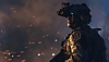 Ilustración de reserva de bonificación de Call of Duty Modern Warfare II que muestra un personaje usando gafas de visión nocturna