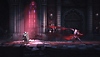 Mandragora-screenshot van een gevecht met een vampier