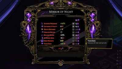 Captura de pantalla del Espejo de la Noche