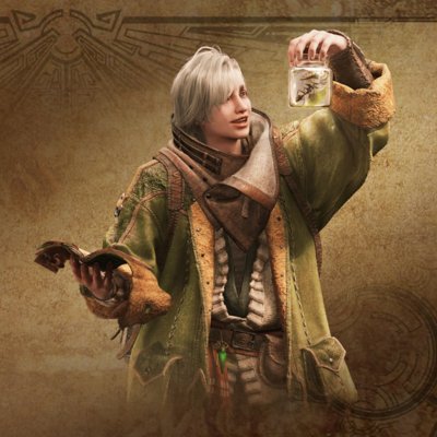 Monster Hunter Wilds image depicting the character Erik