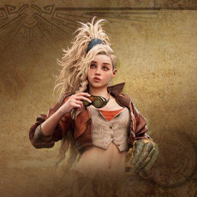 Monster Hunter Wilds image depicting the character Gemma