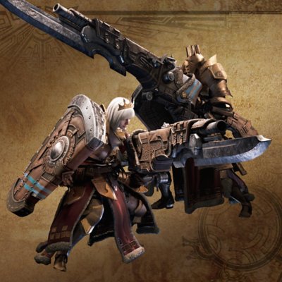 Monster Hunter Wilds image depicting the Gunlance weapon