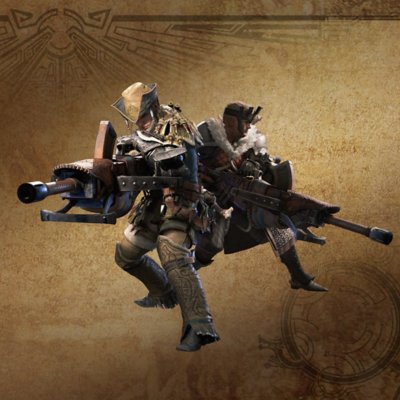 Monster Hunter Wilds image depicting the Light Bowgun weapon