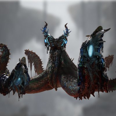 Monster Hunter Wilds image depicting the Nu Udra monster