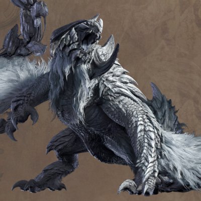 Monster Hunter Wilds image depicting the monster Arkveld.