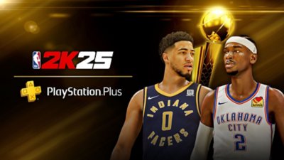NBA2k25 x Plus logo