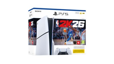 Pudełkowy pakiet NBA 2K26 z konsolą PS5