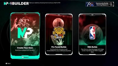 A short video showing a sneak-peak of the MyCareer Mode