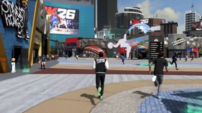 A short video showing the player roaming The City