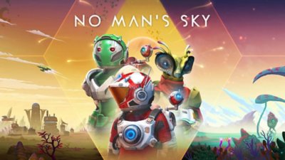 الصورة الفنية الأساسية للعبة No Mans Sky