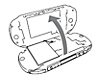 PS Vita（PCH-2000シリーズ）バッテリー取り外し手順2