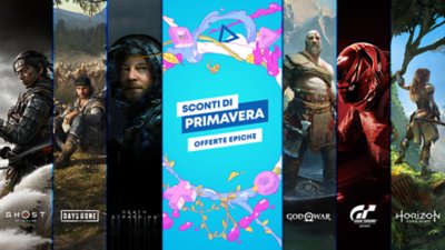 Offerta Sconti di Primavera PlayStation Store: giochi PS4 e PS5