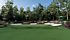 ゴルフコースの俯瞰ビューを示したコースダイナミクスページのスクリーンショット（EA SPORTS PGA TOUR 23）