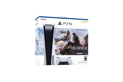 PS5 console + Final Fantasy XVI