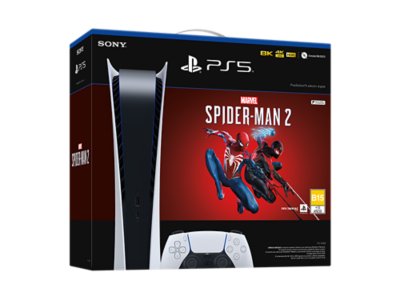 Consola PS5 Edición Digital + Marvel’s Spider-Man 2
