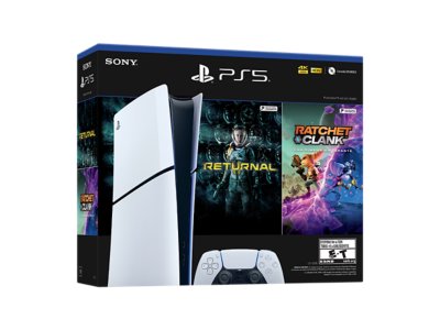 Pack Consola PlayStation 5 Edición Digital (Modelo Slim) con 2 juegos